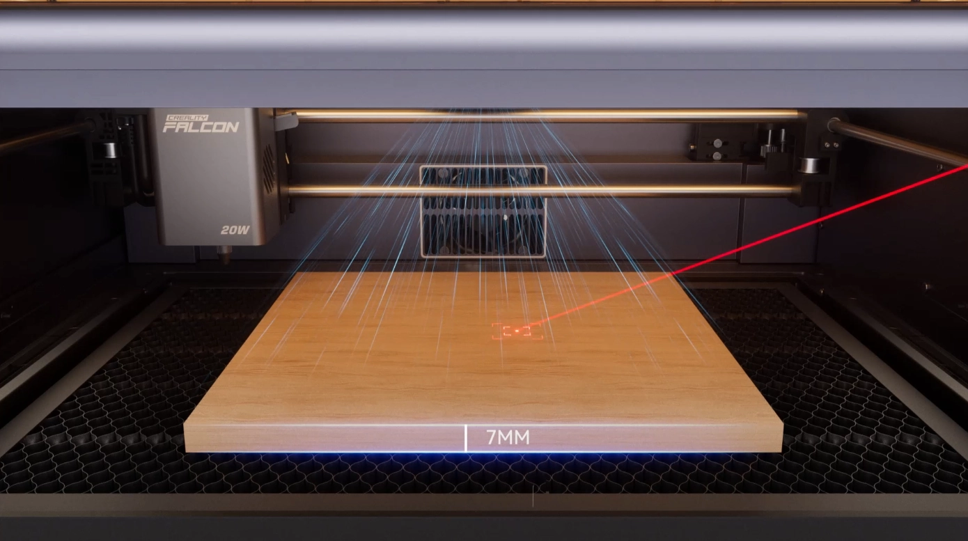 Posicionamiento Falcon A1 Pro