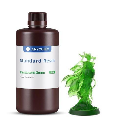 Resina UV Anycubic Basic Verde Translúcida 1L