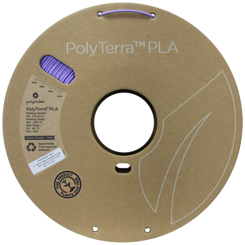 PolyTerra_PLA_Lavender_Purple_175_Spool_Picture_Isometric_Front.png