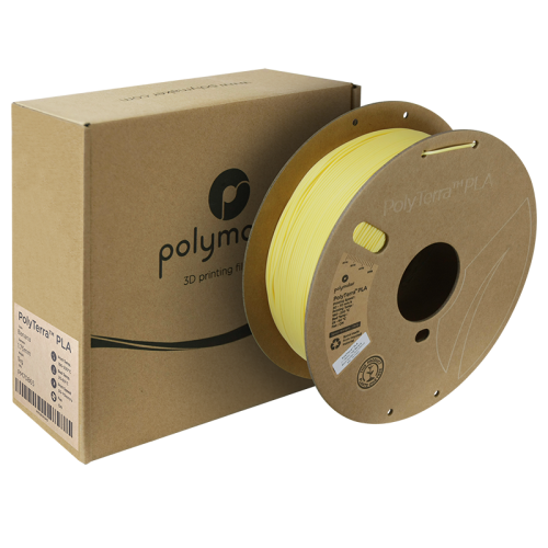 PolyTerra_PLA_Pastel_Banana_175_Spool_Picture_Isometric_Packaging.png