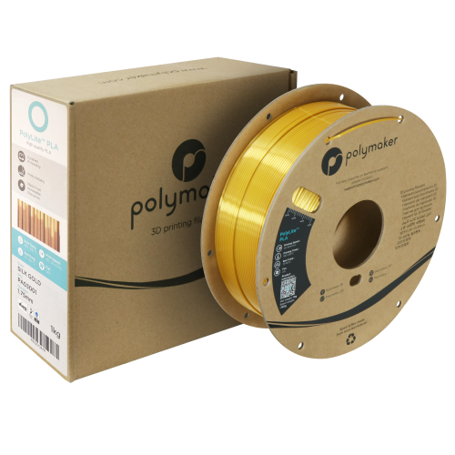 PolyLite PLA Silk (1Kg / 1.75) - Gold (Seda Oro)
