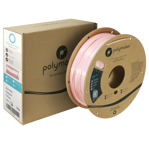 PolyLite PLA Silk (1Kg / 1.75) - Pink (Seda Rosa)