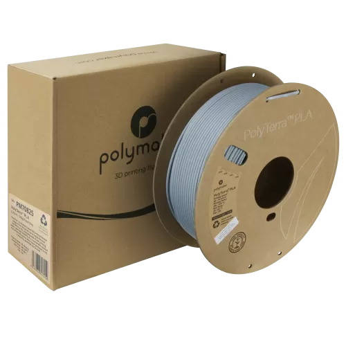 PolyTerra_PLA_Fossil_Grey_285_Spool_Picture_Isometric_Packaging.png