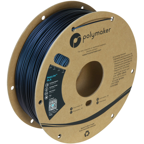PolyLite PLA Sparkle (1Kg / 1.75) - Dark Blue (Azul Oscuro Metalizado)