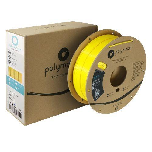 PolyLite PLA Silk (1Kg / 1.75) - Yellow (Seda Amarillo)