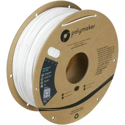 PolyMax PC-FR Ignífugo (1Kg / 1.75mm) - White - Blanco
