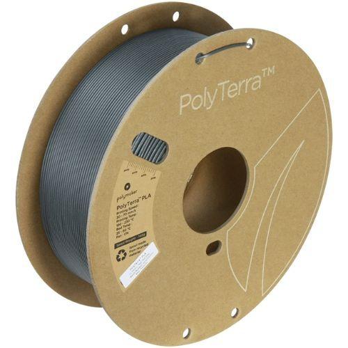 PolyTerra PLA (1Kg / 1.75) - Ash Grey (Gris Oscuro)