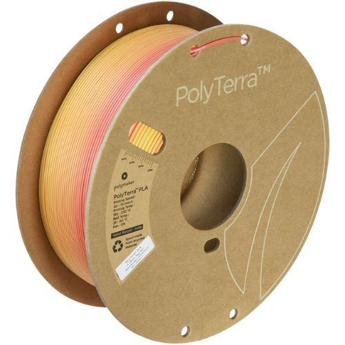 PolyTerra PLA Gradient (1Kg / 1.75) - Fall (Otoño) (Naranja/Rojo Lava)