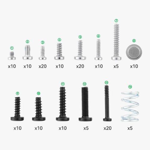 Kit de Tornillería para Bambu Lab A1 / A1 Mini / AMS Lite
